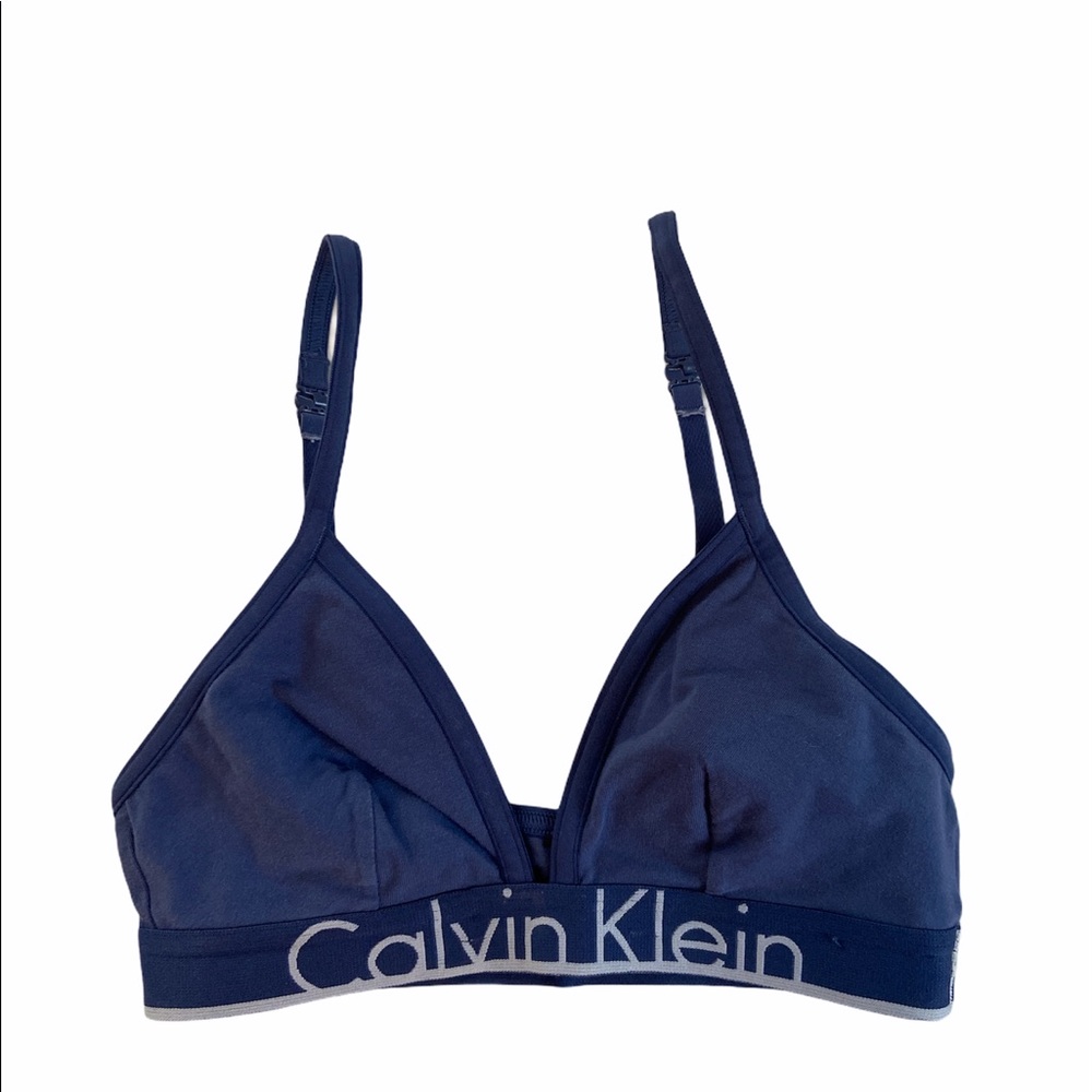 Calvin Klein cotton triangle bralette